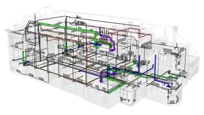 Breijer Projecten maakt gebruik van geavanceerde software waarmee gebouwen driedimensionaal en digitaal tot in detail worden uitgewerkt.